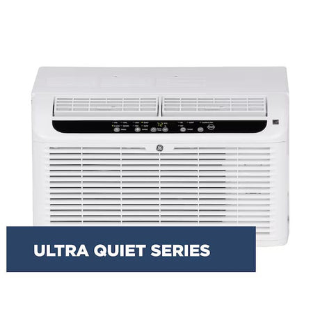GE 6400 BTU Small Room Window Air Conditioner, Remote Included, 115-Volt, Energy Star Certified - Certified Refurbished