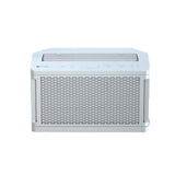 GE Profile ClearView 6100 BTU Window Air Conditioner Unit, U-Shaped Adjustable Depth, Up to 250 sq ft., White - Certified Refurbished