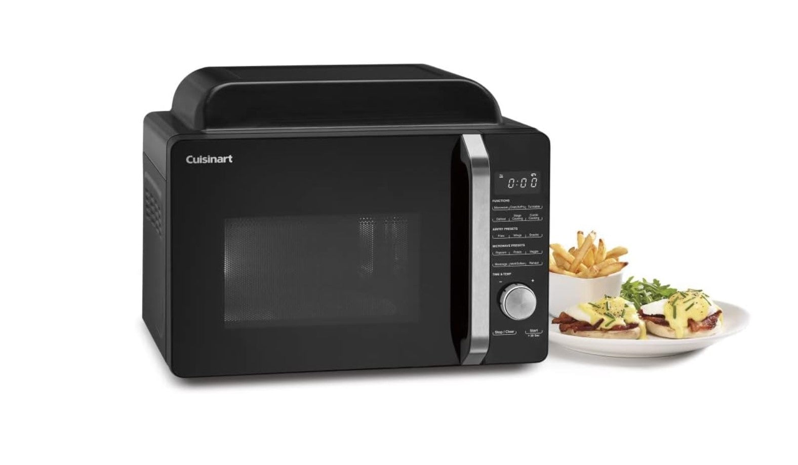 Cuisinart AMW-60FR 3-in-1 Countertop Microwave Airfryer and Convection Oven - Certified Refurbished