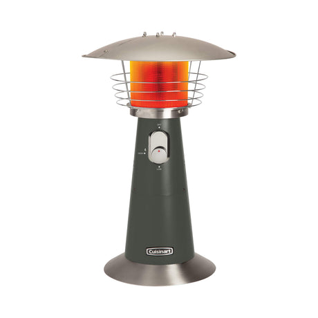 Cuisinart Portable Tabletop Patio Heater, Dark Gray