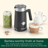 Cuisinart Hot/Cold Foam Milk Frother, Black