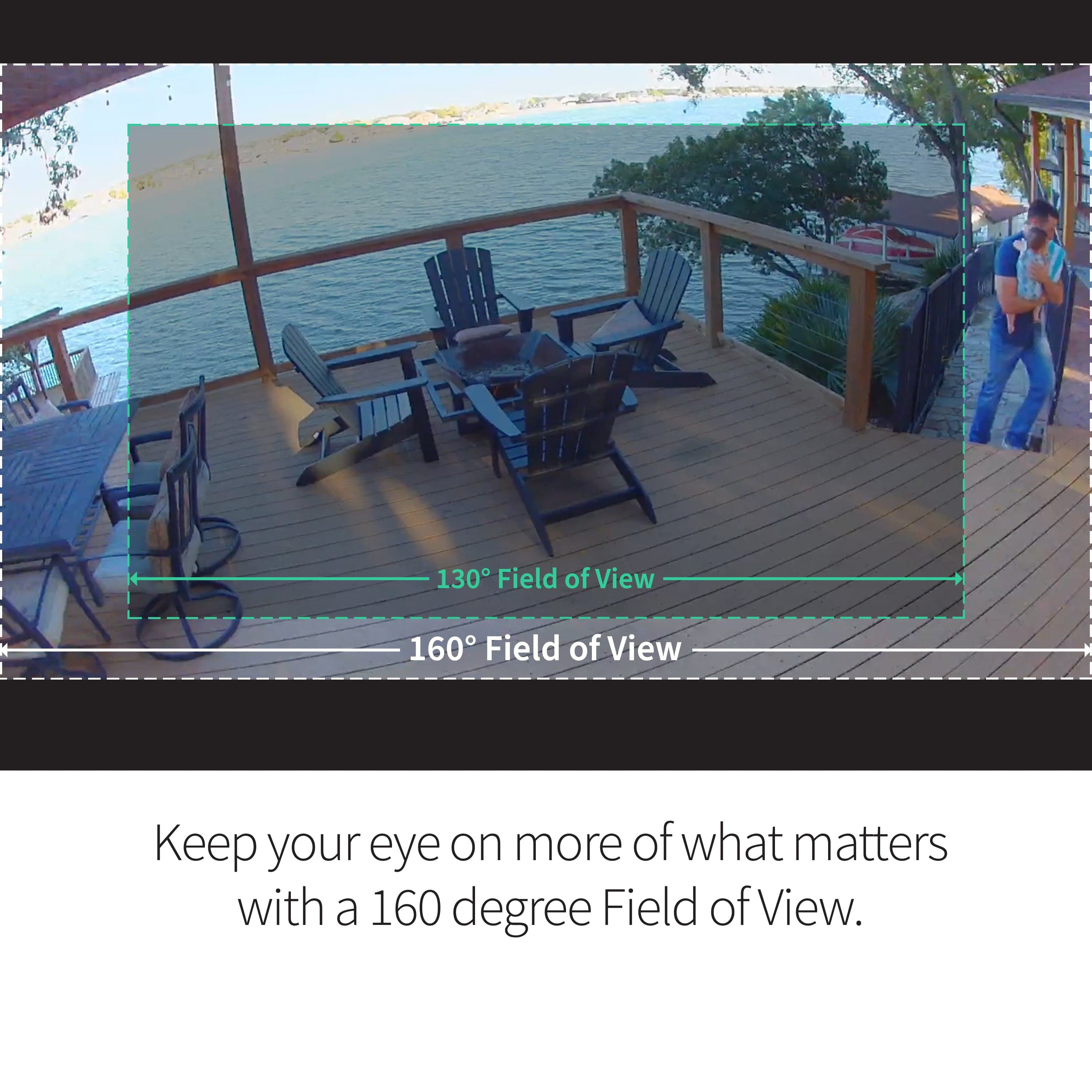 Arlo Pro 5S Camera, 2-Pack, White - Certified Refurbished