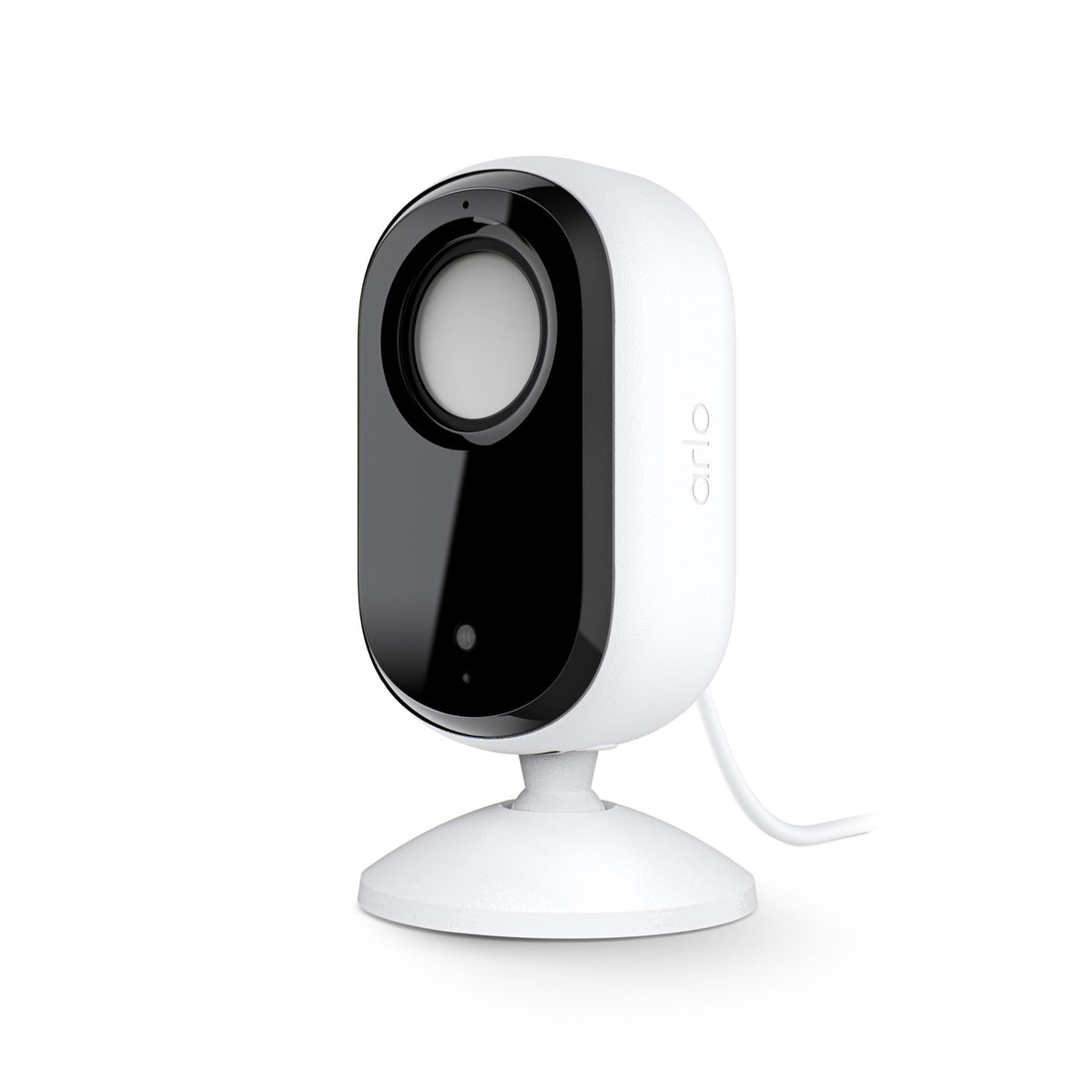 Arlo Essential 2nd Gen 2K Indoor Single Cam, White - Certified Refurbished
