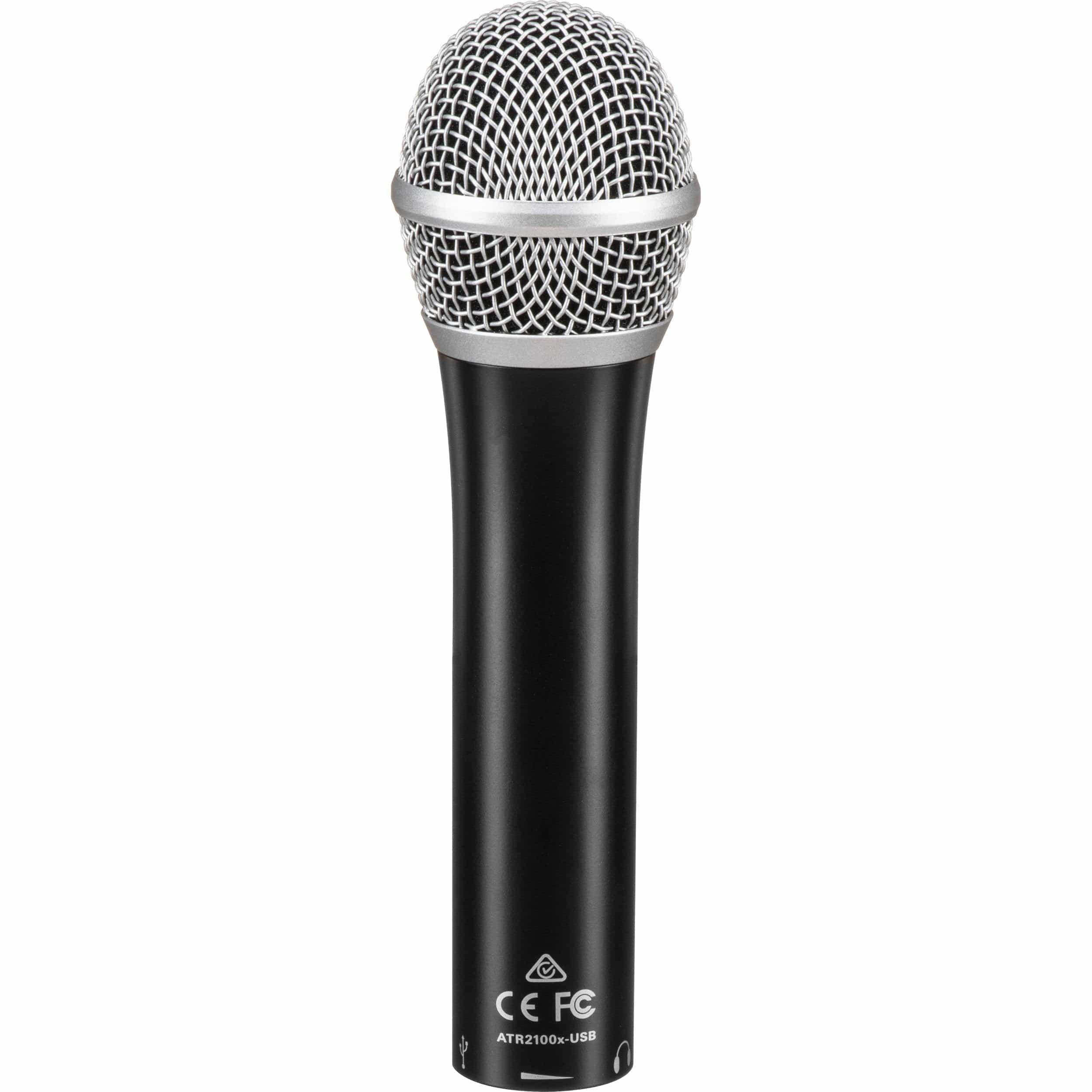 Audio-Technica ATR2100x-USB Cardioid Dynamic Microphone (ATR Series) - Certified Refurbished