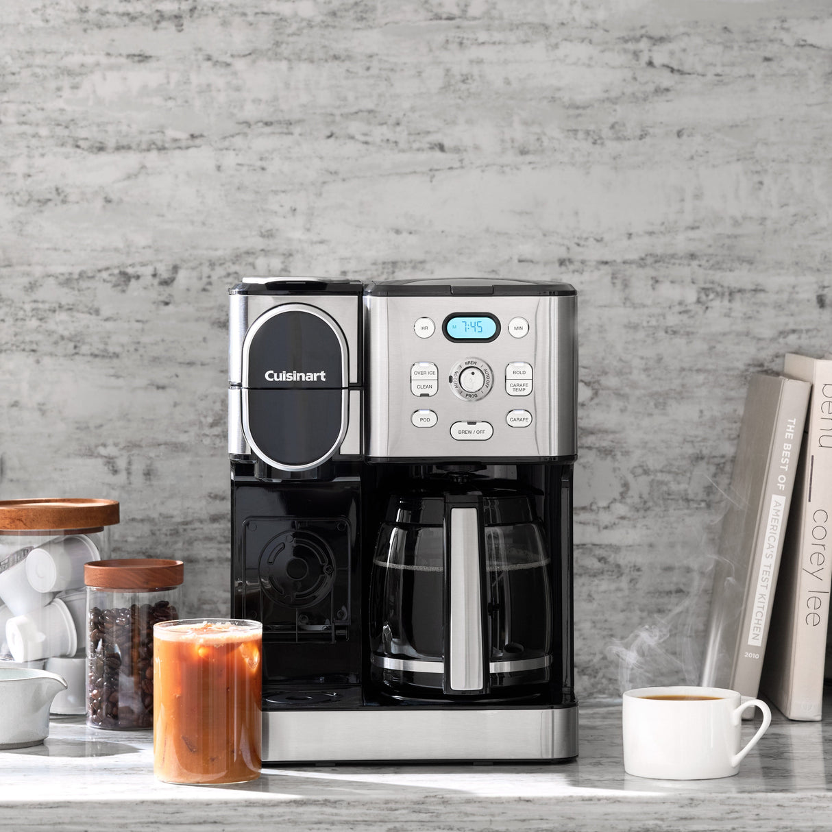 Cuisinart Coffee Center® 2-in-1 Coffee Maker, Silver
