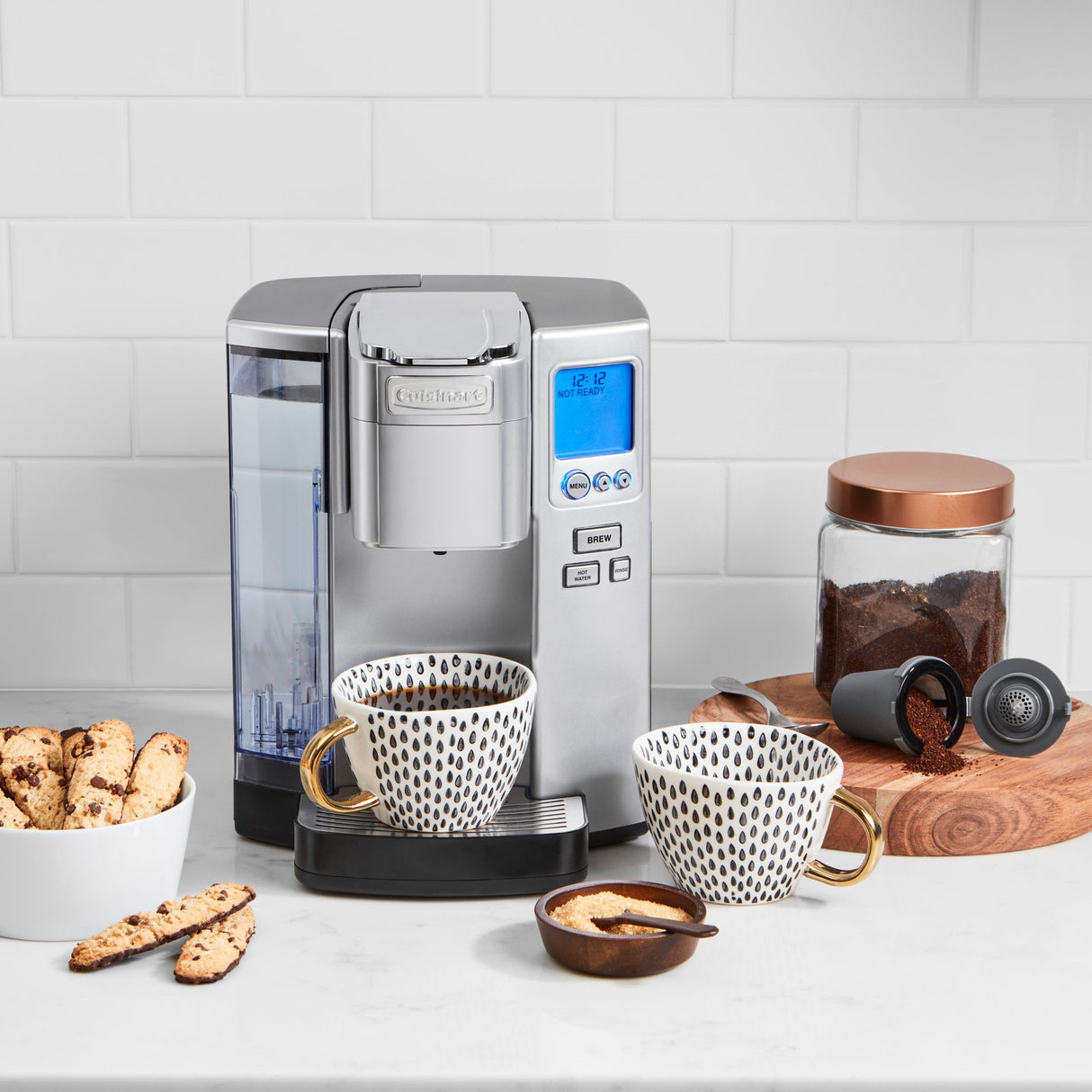 Cuisinart Premium Single Serve Brewer, Silver