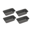 Cuisinart Mini Loaf Pans (Set of 4), Black