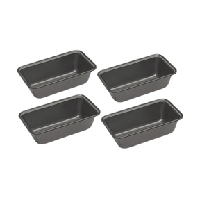 Cuisinart Mini Loaf Pans (Set of 4), Black