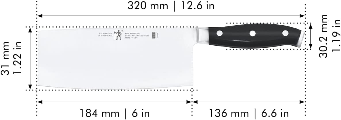 Henckels Forged Premio 6-inch Meat Cleaver