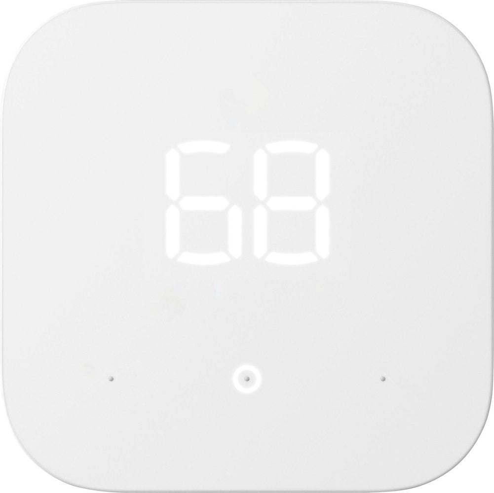 Amazon B08J4C8871 Smart Programmable Thermostat without C-Wire Adapter, White