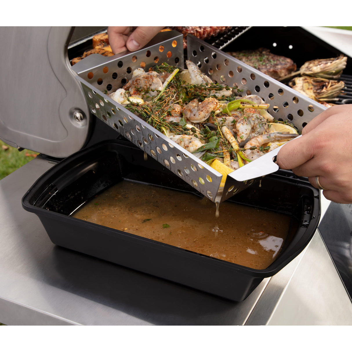 Cuisinart Marinade and Grilling Basket Set