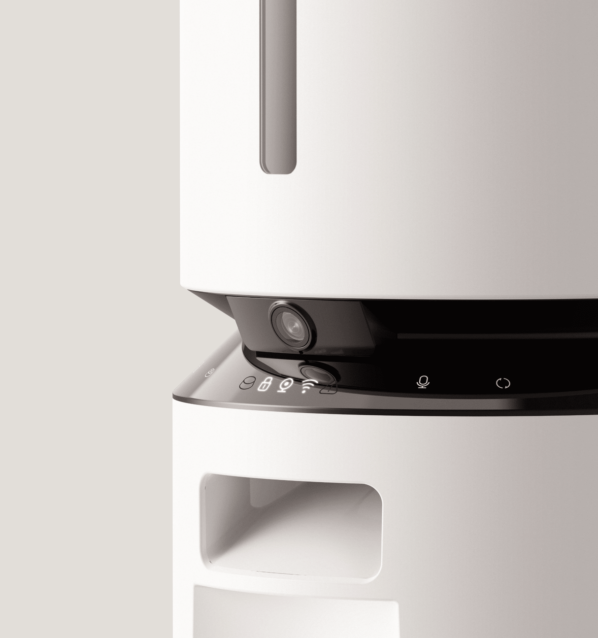 Petlibro Automatic Single Tray Smart Pet Feeder with Video Camera, Night Vision, Motion & Sound Alerts, White - Certified Refurbished