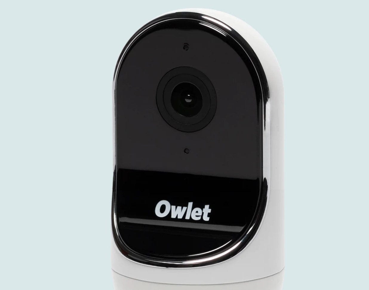 Owlet Cam Audio and Background Sound, Room Temp, Night Vision Smart HD Video Camera Baby Monitor White