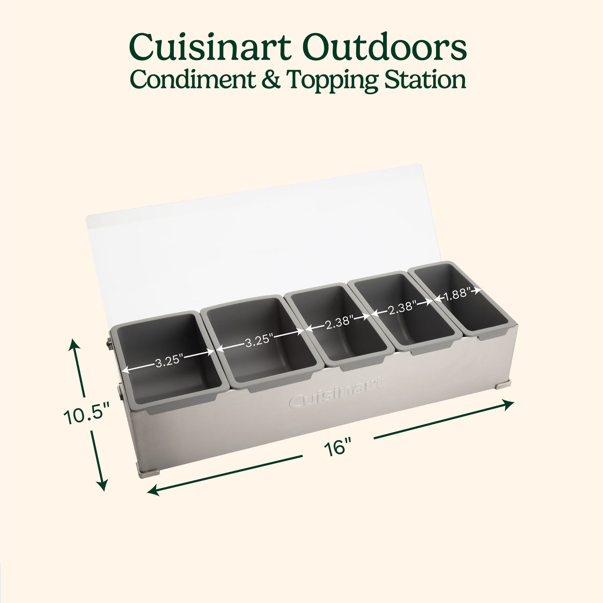 Cuisinart Condiment & Topping Station