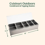 Cuisinart Condiment & Topping Station