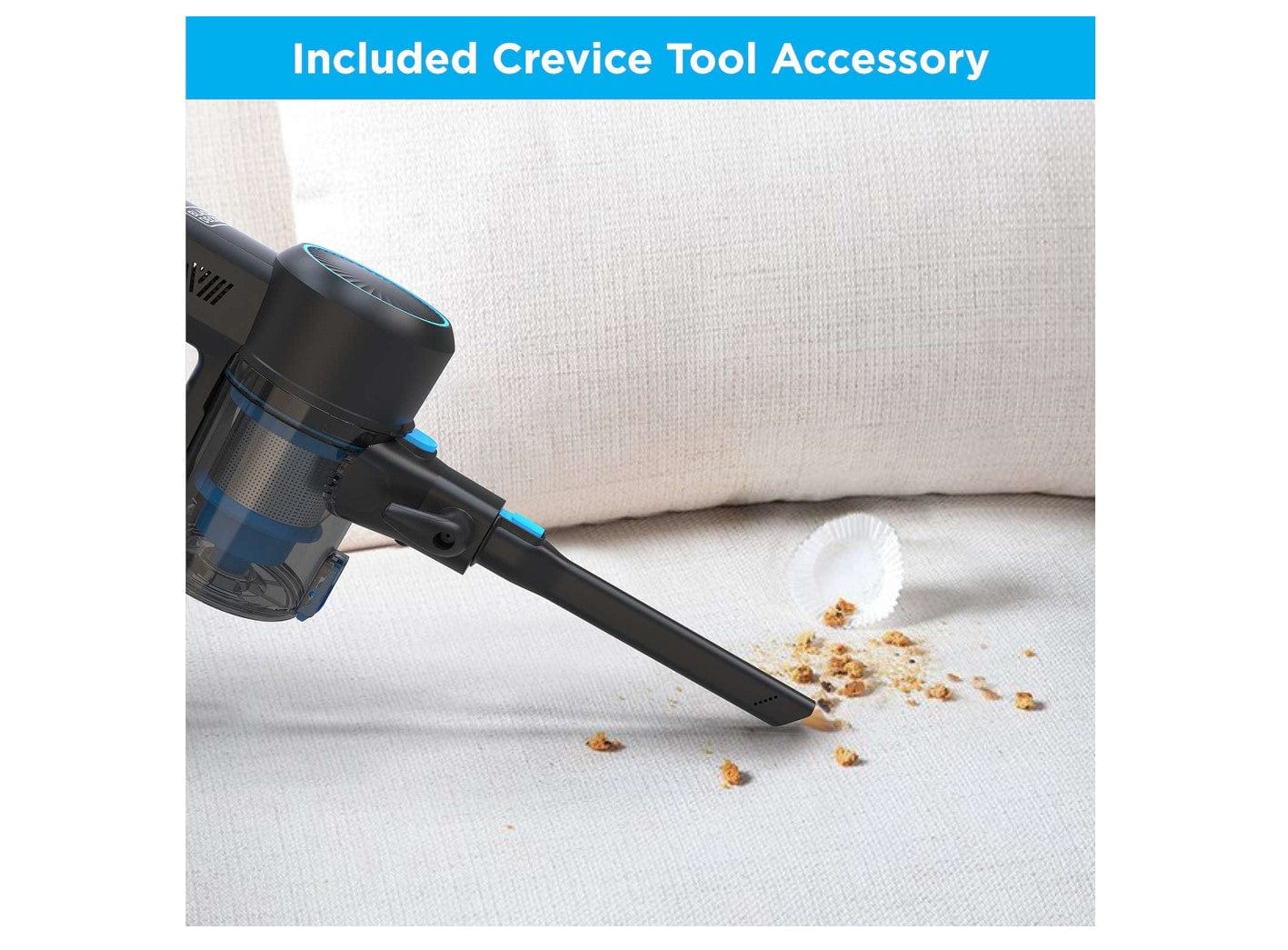 Black & Decker PowerSeries Multi-Surface Corded Stick LED Lightweight Vacuum