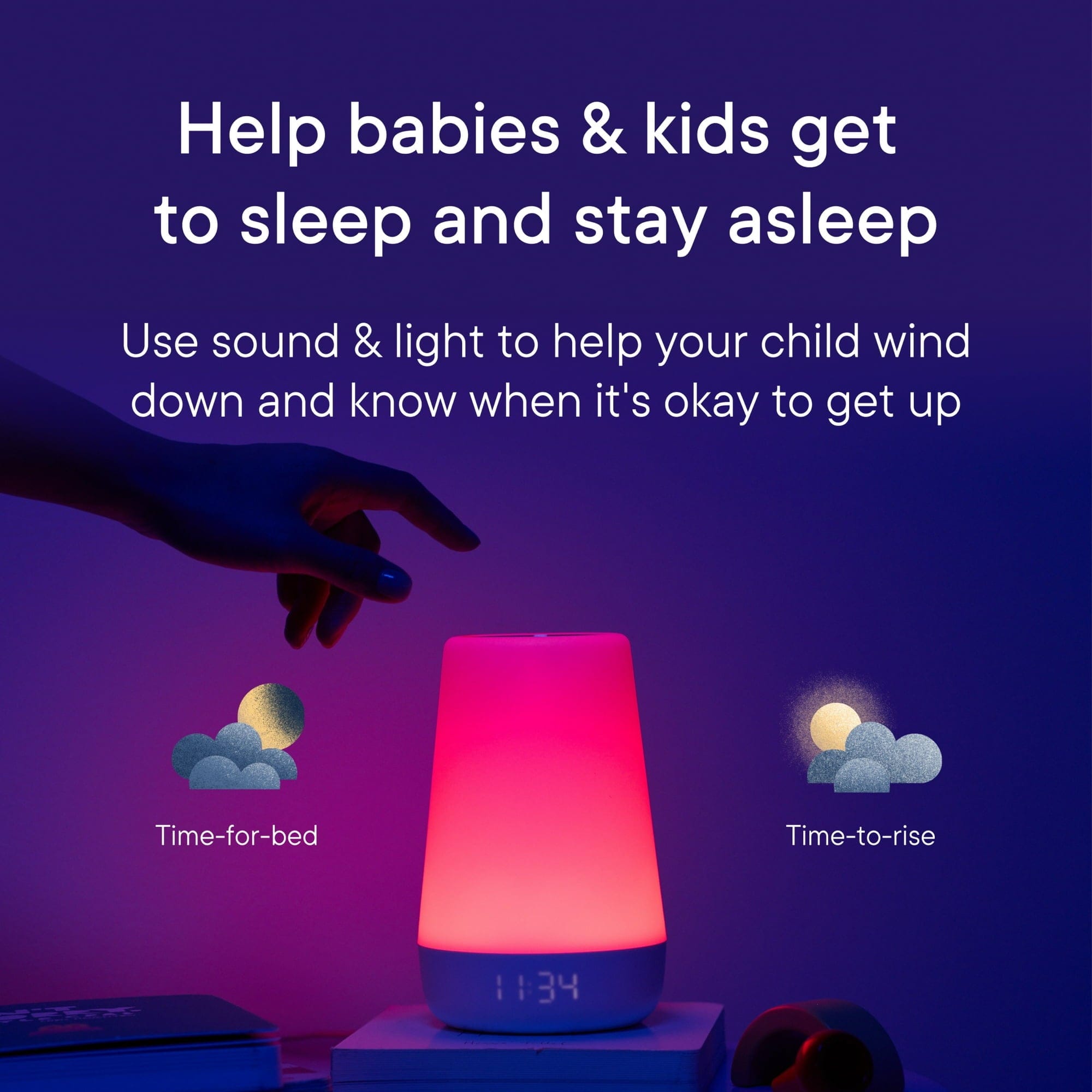 Hatch Rest 2nd Gen All-in-one Sleep Assistant, Nightlight & Sound Machine,White - Certified Refurbished