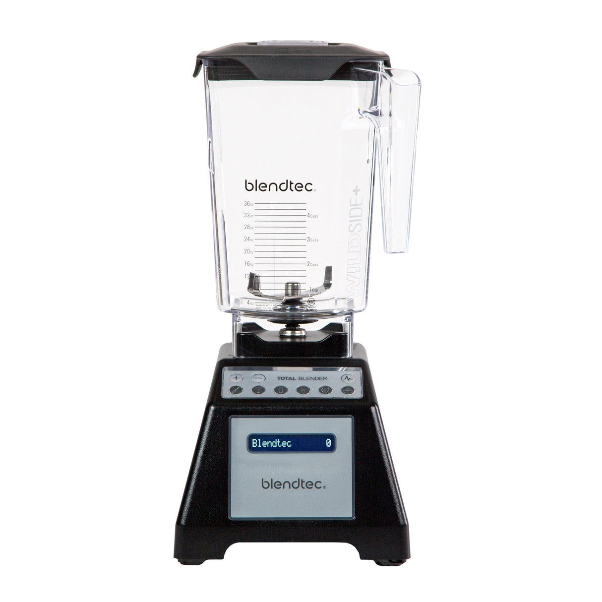 Blendtec Total Classic Original WildSide+ 90oz Jar Professional Grade Power Blender Black - Certified Refurbished