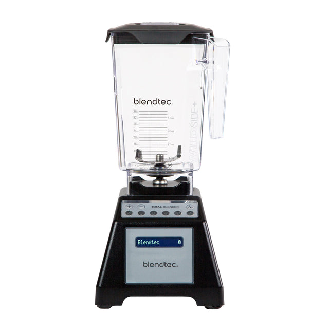 Blendtec Total Classic Original WildSide+ 90oz Jar Professional Grade Power Blender Black - Certified Refurbished