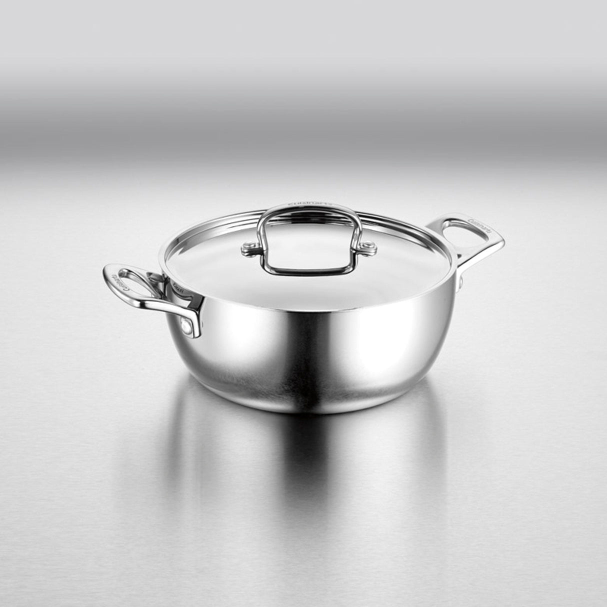 Cuisinart 4.5 Quart Dutch Oven with Cover, Silver