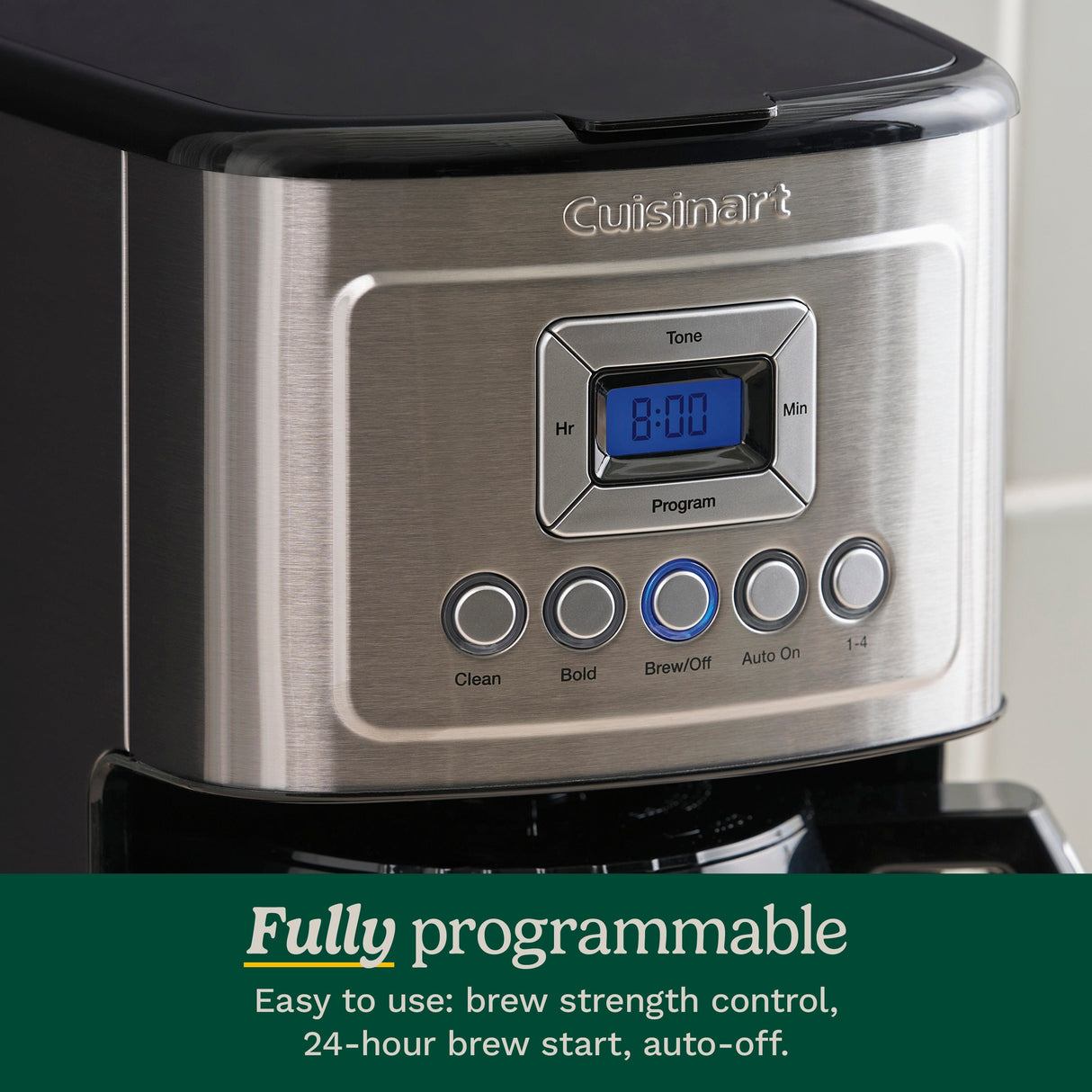 Cuisinart Programmable Thermal Coffee Maker (12 Cup), Black