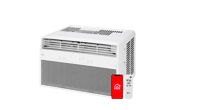 LG 10000 BTU 115V Window Air Conditioner, White