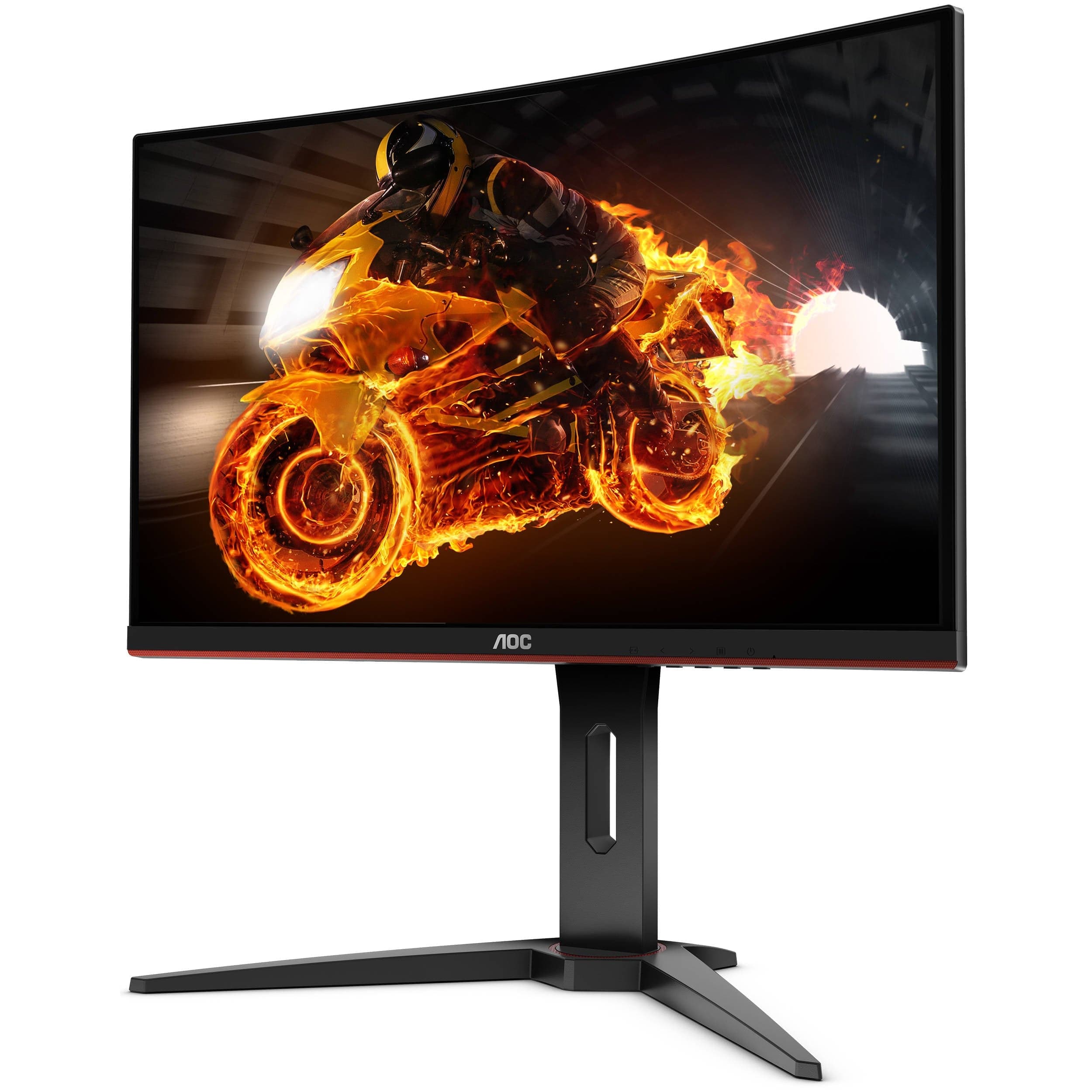 AOC 24" 1920x1080 165Hz Curved Monitor - Certified Refurbished