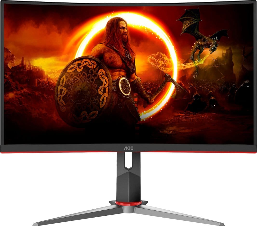 AOC 27" 1920 x 1080 165Hz Curved Gaming Monitor - Certified Refurbished