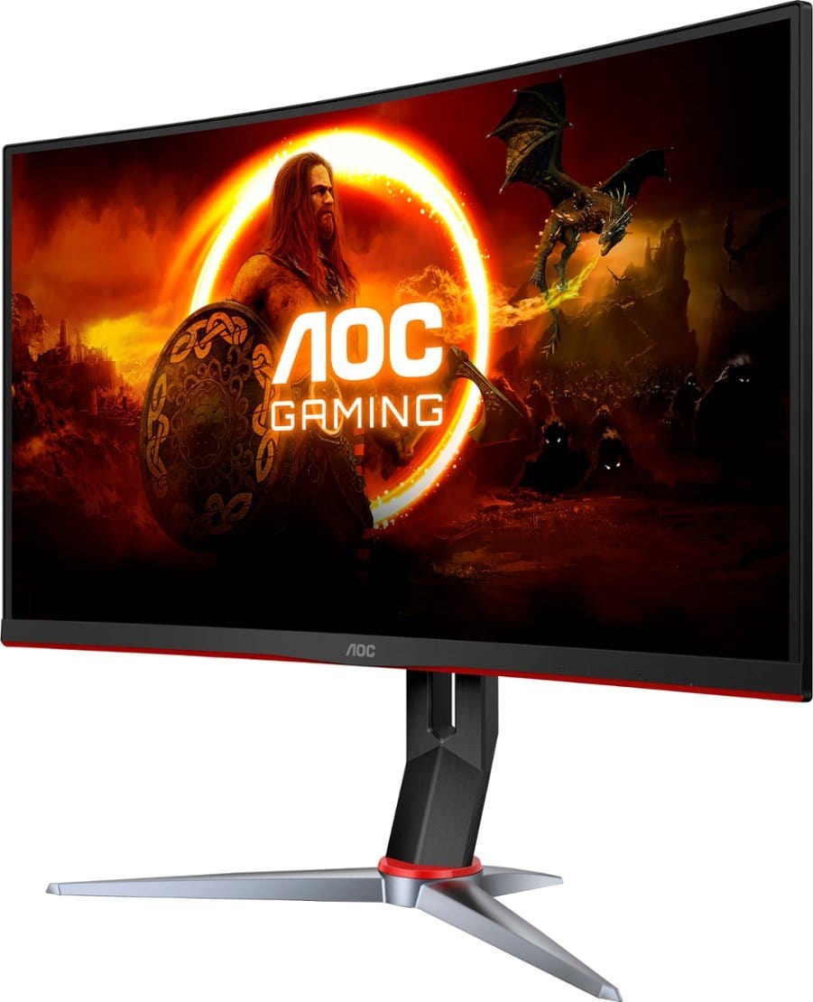 AOC 31.5" 2560 x 1440 165Hz Curved Gaming Monitor - Certified Refurbished