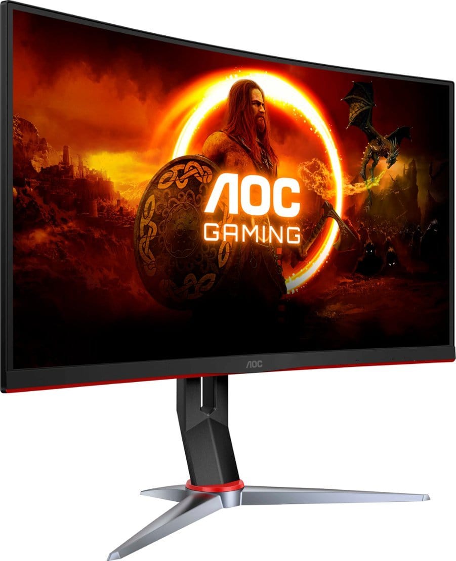 AOC 31.5" 2560 x 1440 165Hz Curved Gaming Monitor - Certified Refurbished
