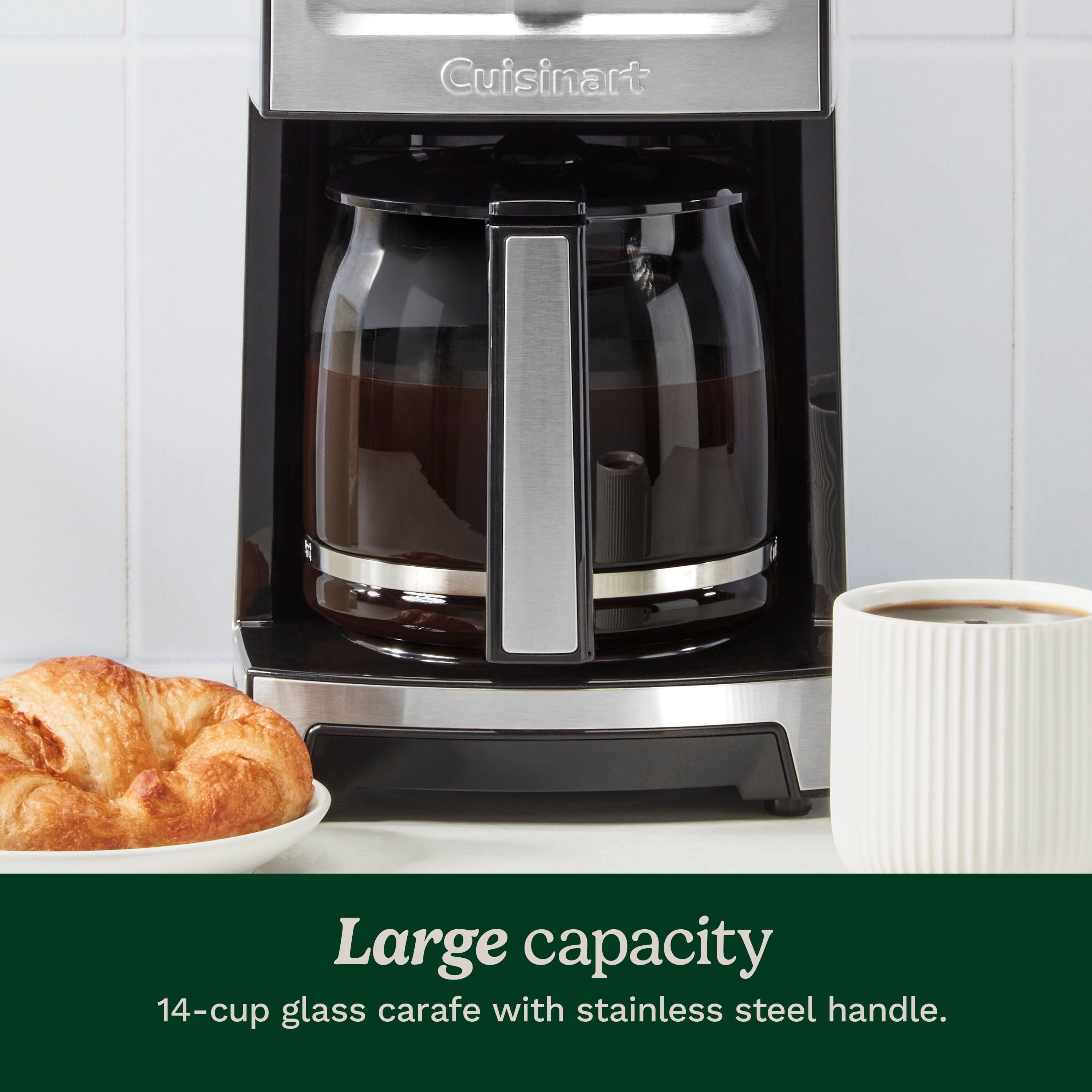 Cuisinart 14-Cup PerfecTemp® 14-Cup Coffee Maker with Over Ice, Silver
