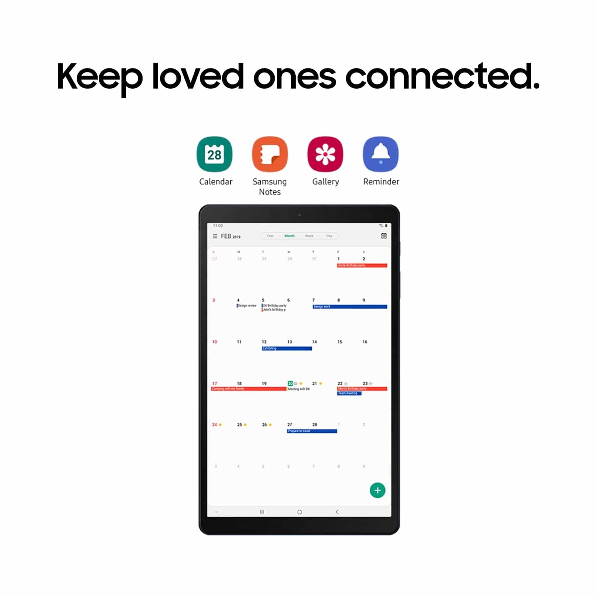 Samsung SM-T510NZKAXAR 10.1" Galaxy Tablet A 32GB Black - Certified Refurbished