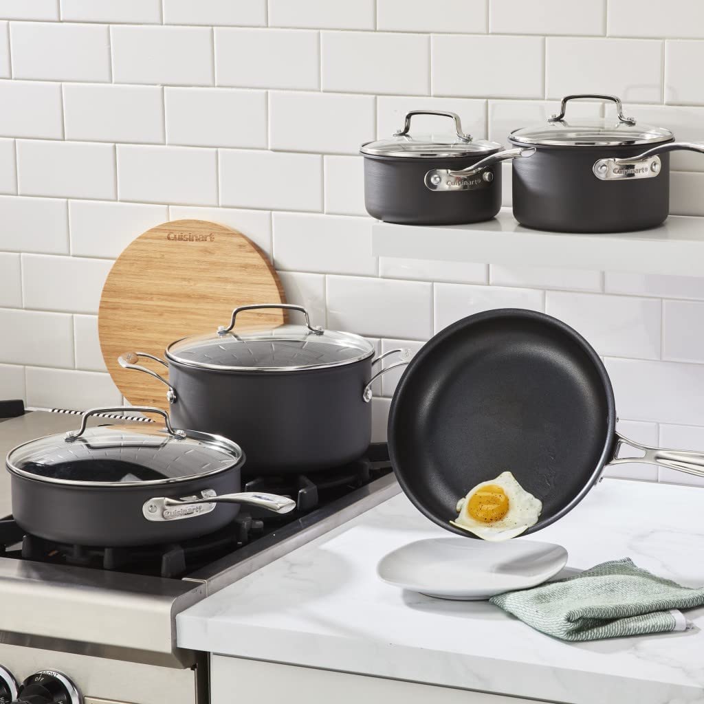 Cuisinart Hard Anodized 9 Piece Cookware Set