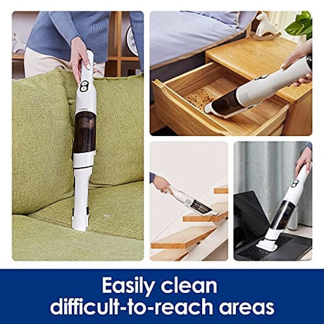 Tineco Pure One Mini S4 Smart Cordless Handheld Vacuum, iLoop Sensor, HEPA Filter, White - Certified Refurbished