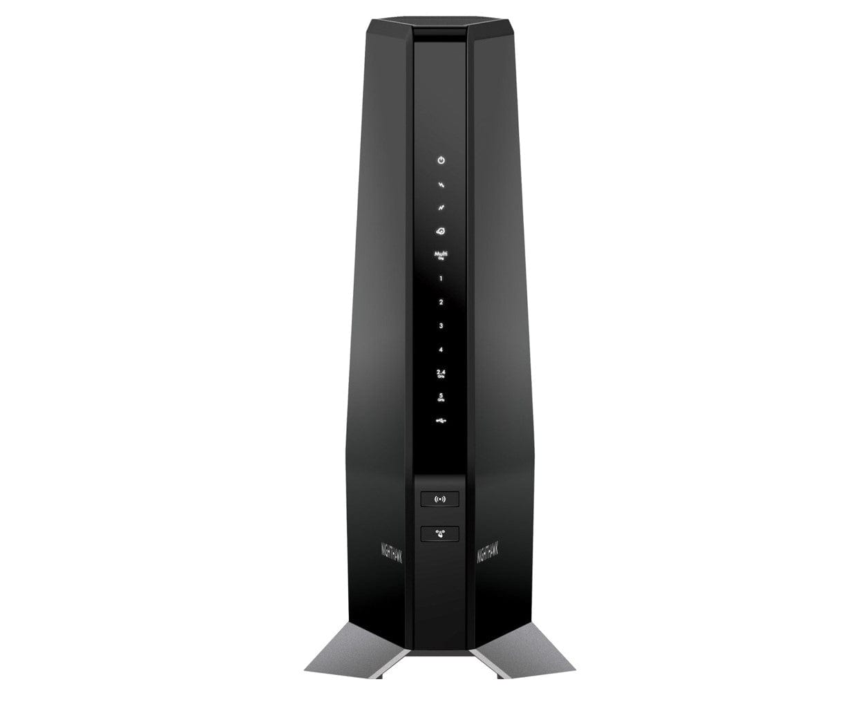 NETGEAR CAX80-100NAR Nighthawk AX600 6Gbps DOCSIS 3.1 WiFi 6 Cable Modem - Certified Refurbished