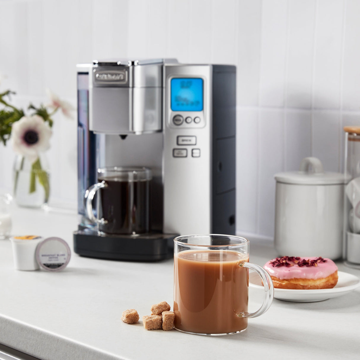 Cuisinart Premium Single Serve Brewer, Silver