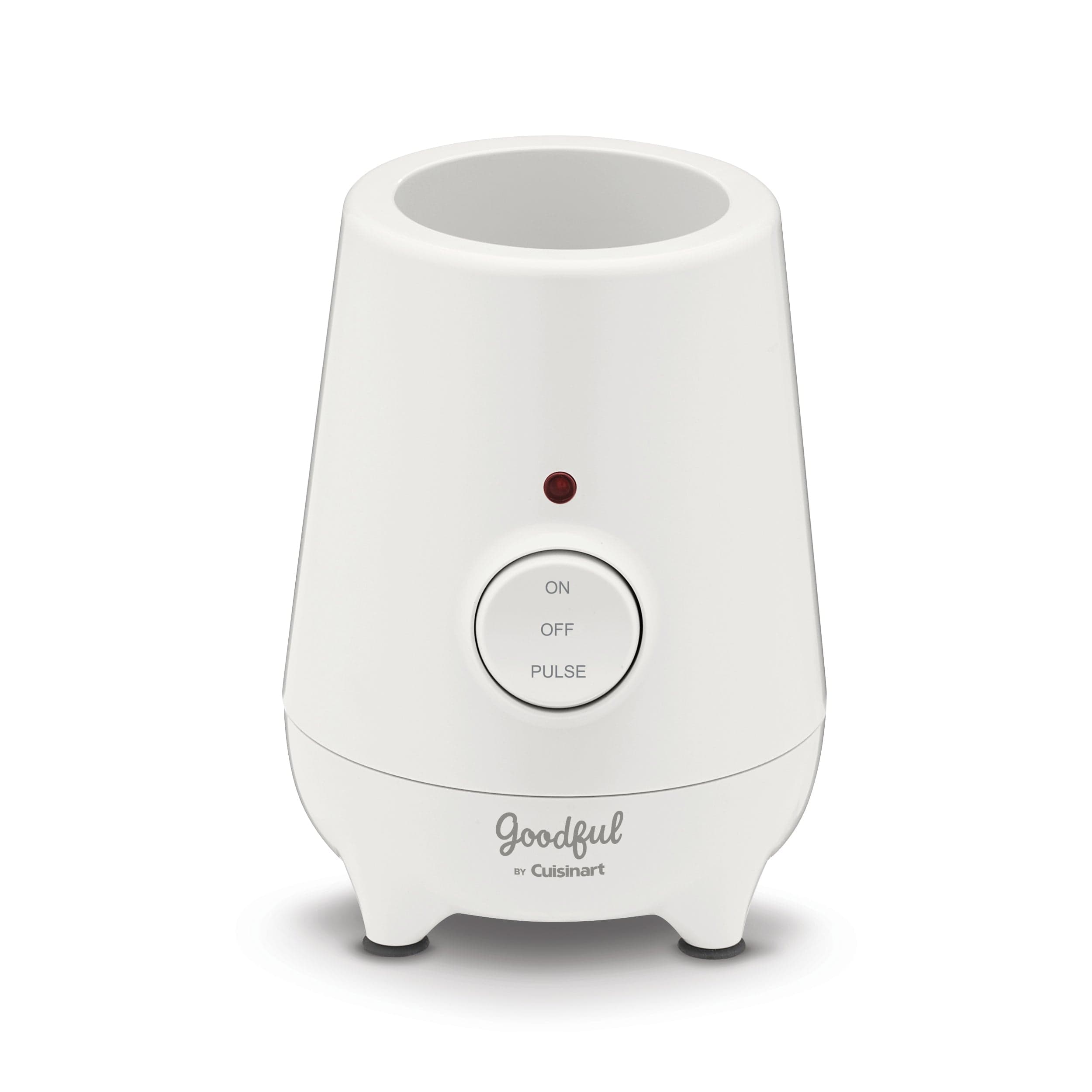 Goodful by Cuisinart 20 oz Compact To Go Countertop Blender, White