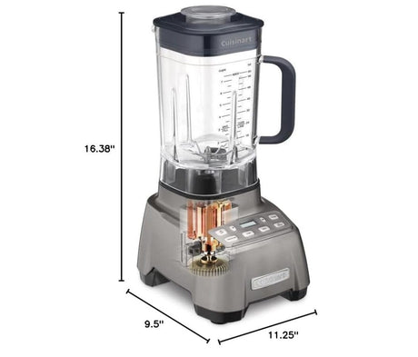 Cuisinart Hurricane 2.25 Peak Blender Metal - Certified Refurbished