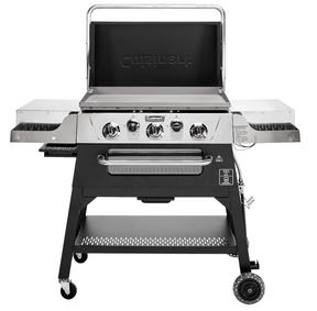 Cuisinart 28" Outdoor Gas Griddler, 2-in-1 Griddle & Broiler, Black Stainless