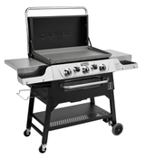 Cuisinart 28" Outdoor Gas Griddler, 2-in-1 Griddle & Broiler, Black Stainless