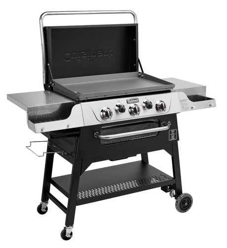 Cuisinart 28" Outdoor Gas Griddler, 2-in-1 Griddle & Broiler, Black Stainless