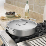 Cuisinart Multiclad Pro™ Tri-Ply Stainless 5.5 Qt. Casserole with Cover, Silver
