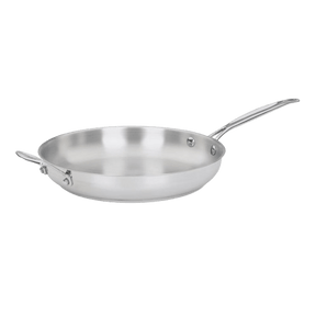 Cuisinart Chef's Classic™ Stainless 12'' Skillet with Helper Handle, Silver