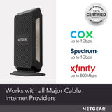 Netgear CM1000 DOCSIS 3.1 Compatible w/ All Cable Providers, Ultra-High Speed Cable Modem - Refurbished