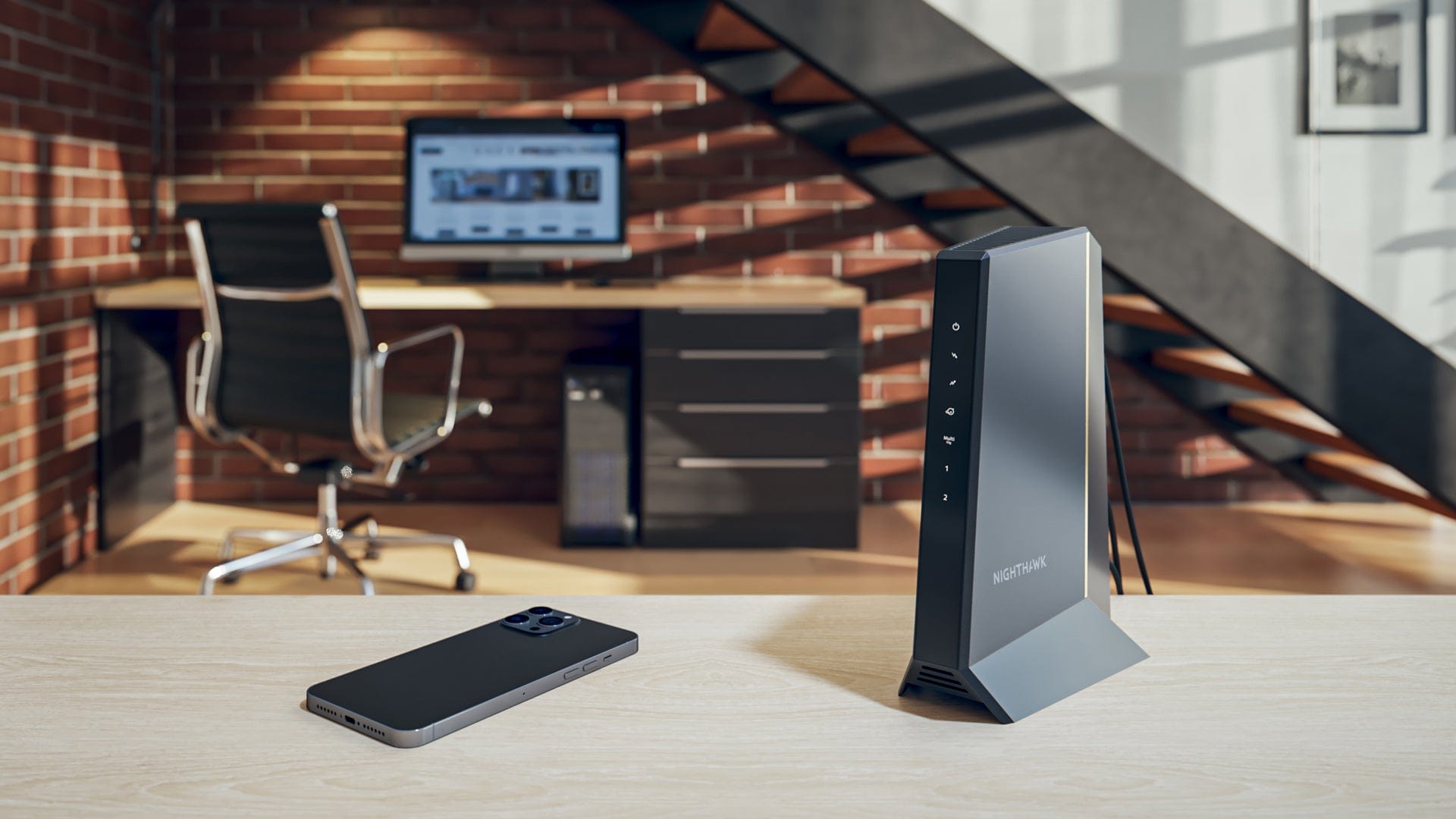 Netgear Nighthawk CM3000 DOCSIS 3.1 Cable Modem, 2.5Gbps High-Speed, High-Split Technology, Black