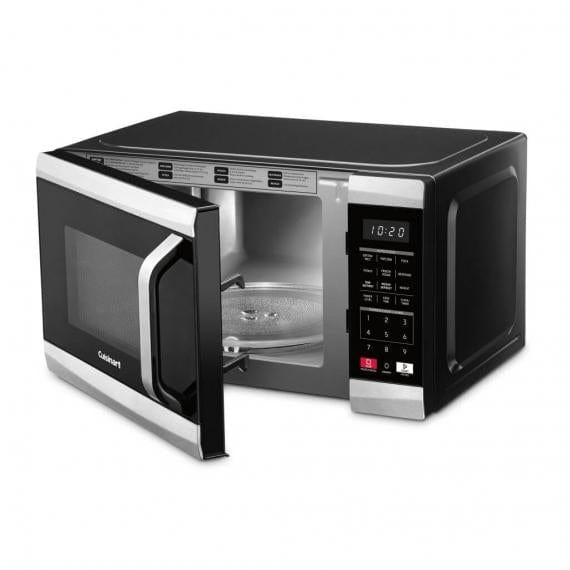 Cuisinart Stainless Steel Microwave Oven, Black Stainless - Certified Refurbished