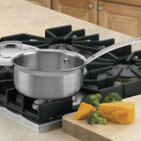 Cuisinart Multiclad Pro™ Tri-Ply Stainless 1.5 Qt. Saucepan with Cover, Silver