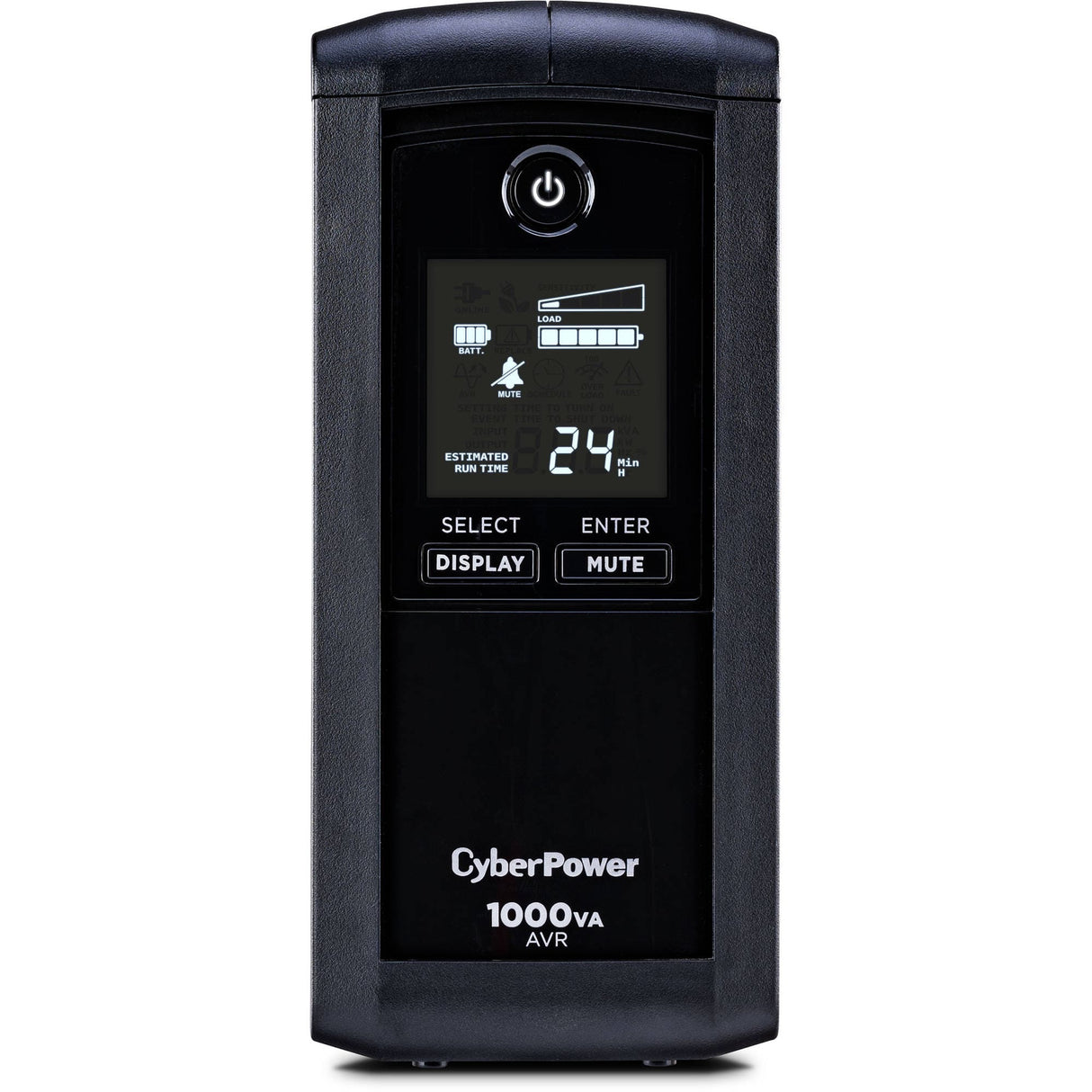 CyberPower 1000VA/600W Intelligent LCD UPS System with AVR and LCD - New Battery Certified Refurbished
