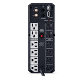 CyberPower Intelligent LCD UPS System, 1350 VA / 815 W, 12 Outlets, Black - Certified Refurbished