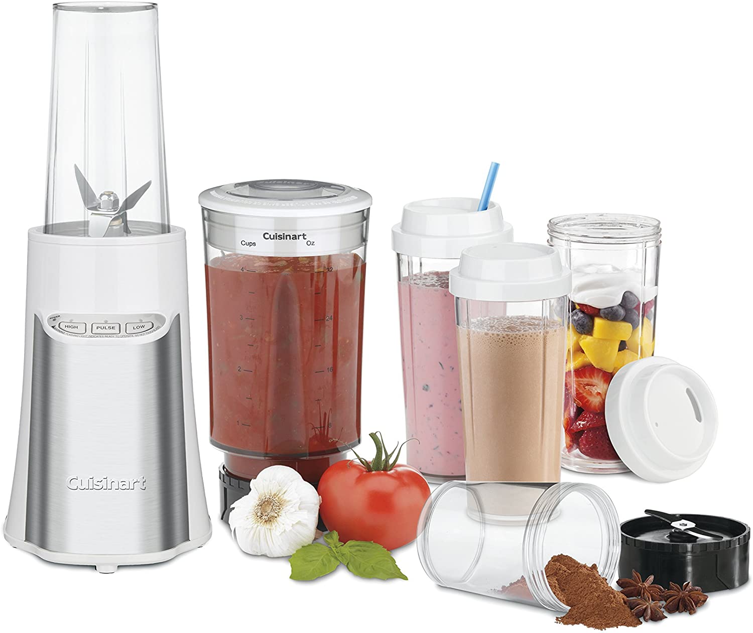 Cuisinart CPB-300WFR 32 Ounce 350W BPA-Free Blender White  - Certified Refurbished